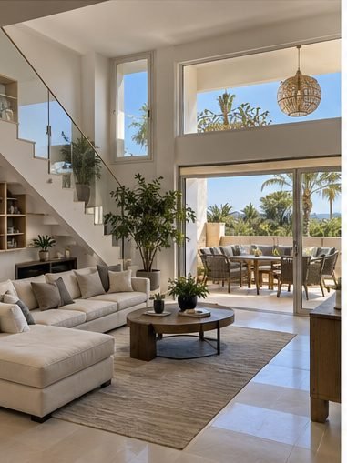 Dúplex reformado con terraza en Santa Eulalia